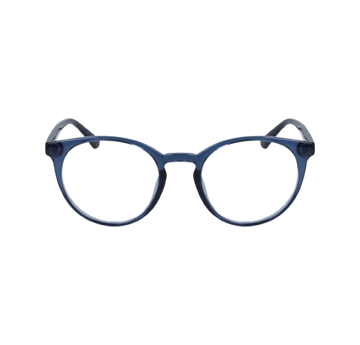 CALVIN KLEIN CK20527 COL. 405 BLUE ROUND SPECTACLE FRAME - Image 2