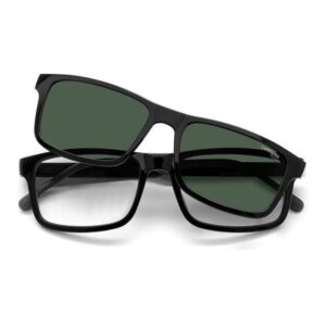 CARRERA CA PRW 8/CS/IN COL. 807 BLACK RECTANGULAR CLIP ON SPECTACLE FRAME