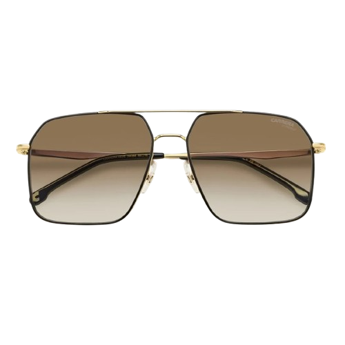 CARRERA 333/S COL. 2M2 86 BLACK GOLD LARGE SQUARE SUNGLASSES - Image 3