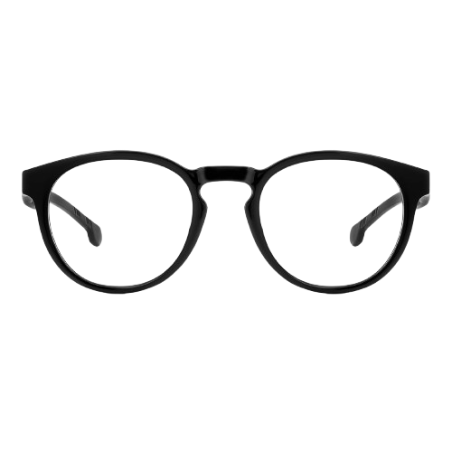 CARRERA CARDUC 019 COL. 807 BLACK ROUND SPECTACLE FRAME - Image 2